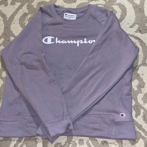Purple Champion Crewneck